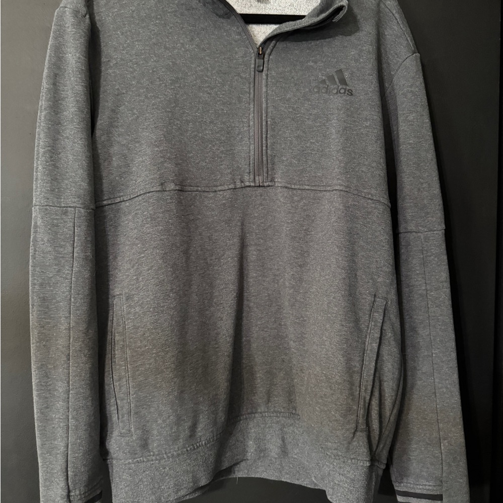 Adidas Men's Gray Sweater